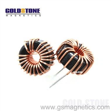 Induktor z magnetnim obročem iz železa, silicija in aluminija